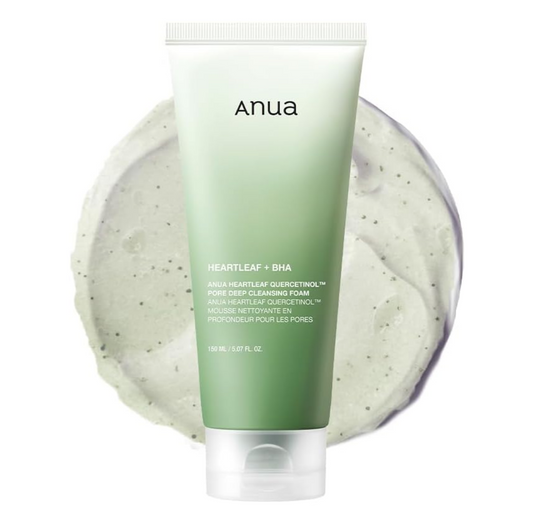 ANUA Heartleaf Quercetinol Pore Deep Cleansing Foam 150ml