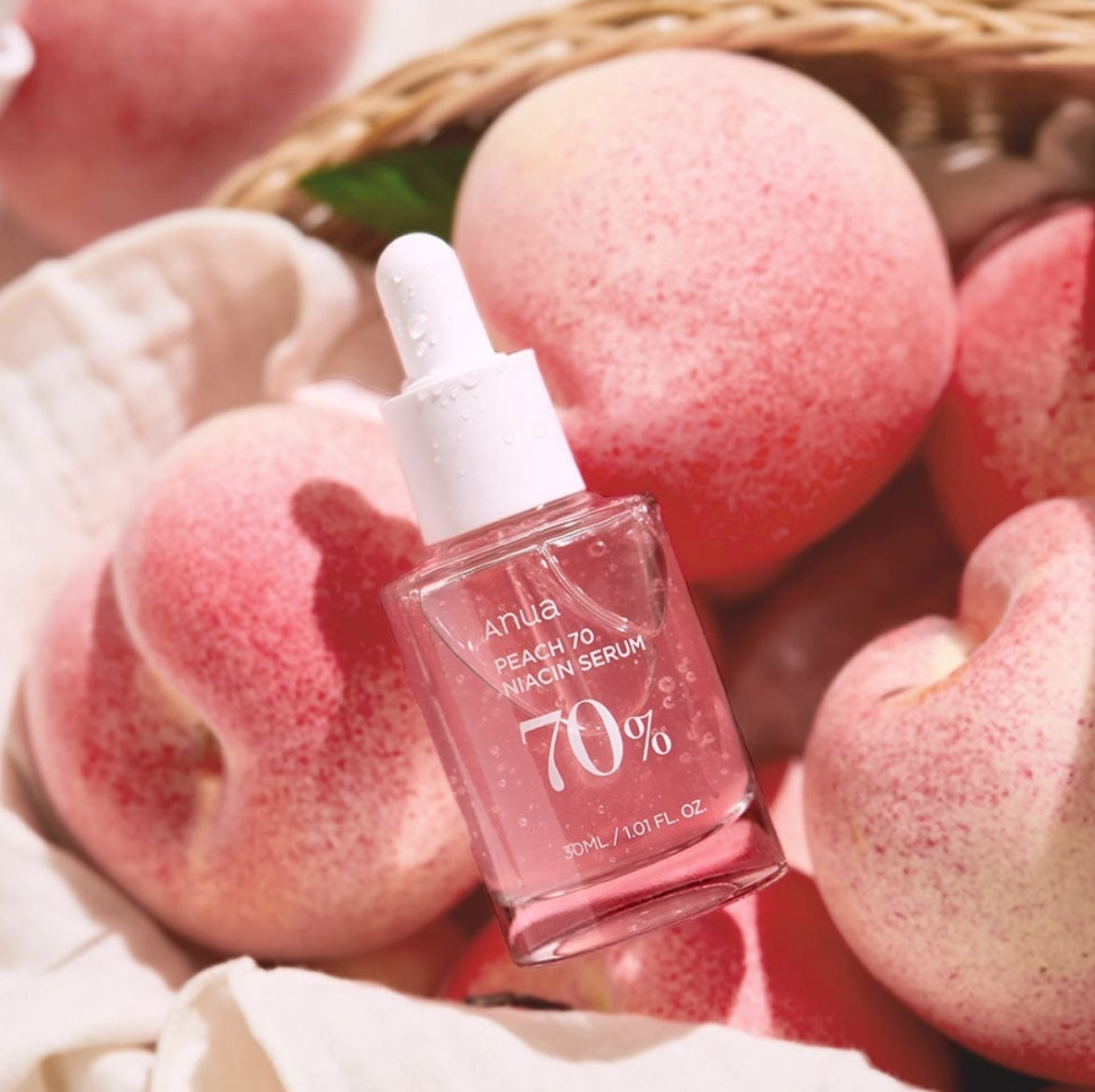 ANUA Peach 70% Niacinamide Serum 30ml