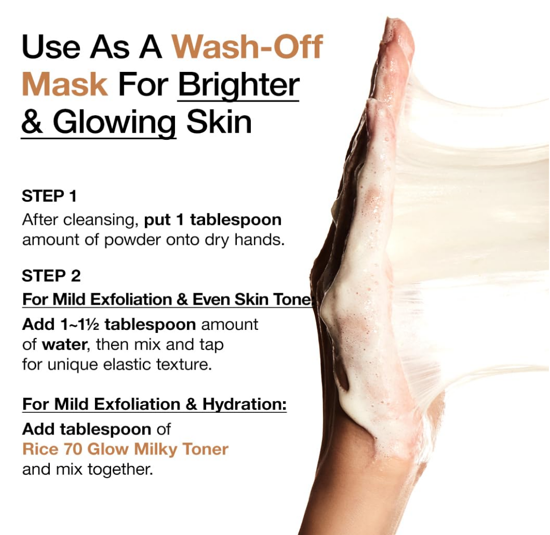 ANUA Rice Enzyme Brightening Cleansing Powder 40g